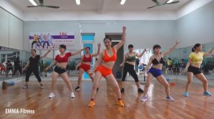 40 Mins Aerobic Reduction of Belly Fat Quickly | Aerobic Dance Workout Easy Steps | EMMA Fitness