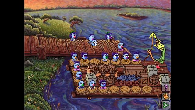 Logical Journey of the Zoombinis - Playthrough, Not So Easy 2A-a - Captain Cajun's Ferryboat смотреть онлайн