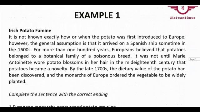 IELTS READING(Sentence Endings) | IELTS READING SECTION | IELTS UZBEK TILIDA