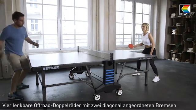 KETTLER stalo teniso stalas Indoor 10 смотреть онлайн