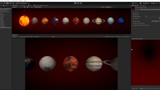 Unity 3D Asset: The Amazing Solar System - Skybox Shader смотреть онлайн