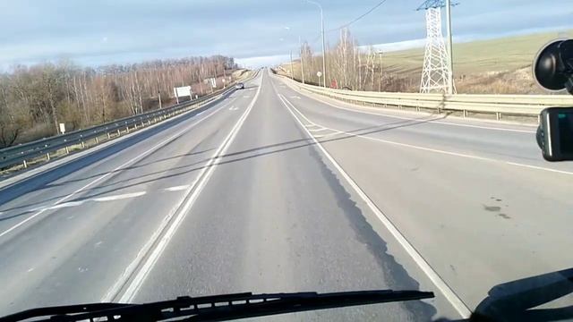 Тула,Р-132,КАЛУГА.Два дальнобоя едут домой. смотреть онлайн