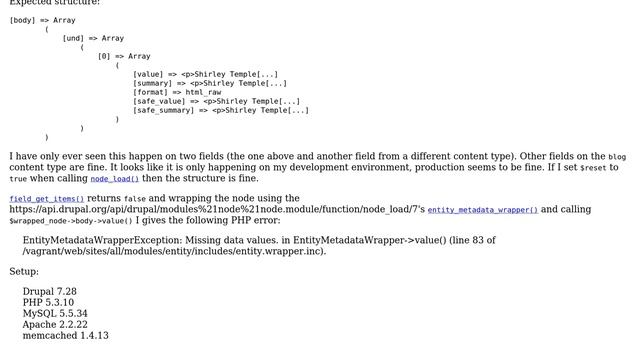 Drupal: Language missing from node field arrays смотреть онлайн