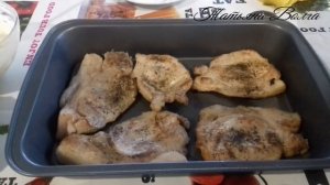 Стейк из свинины запеченный в духовке с грибами .Свинина с грибами.