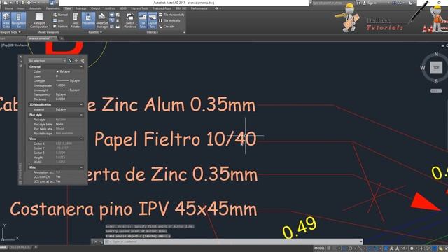 Trucos Para Autocad #1 - El texto se Modifica al hacer Mirror смотреть онлайн