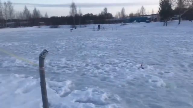 Ловля форели со льда РК «Фишка» Петряиха