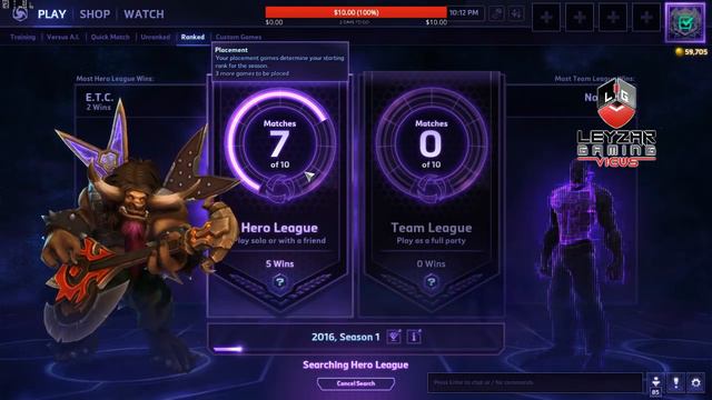 Heroes of the Storm Ranked Gameplay (Season 1) - Li-Ming & Greymane (HotS Hero League Gameplay) смотреть онлайн