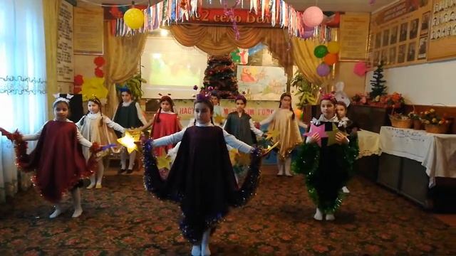 МКОУ "СОШ2 с. Белиджи. Танец" Звёздная страна" смотреть онлайн