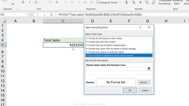 How to Change the Number Format of a Cell Based on a Condition in Excel смотреть онлайн