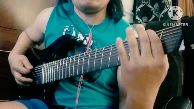 IBANEZ RGMS8 (8 STRING) METAL RIFF TEST смотреть онлайн