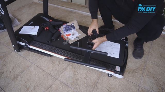 Sports Motorized Treadmill Unboxing and Assembly смотреть онлайн