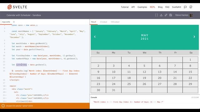 Calendar with Scheduler - Part 1 (How-To-Svelte) смотреть онлайн