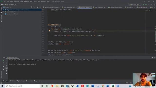 How To Use Tkinter in Python-- Creating a Pizza Ordering App смотреть онлайн