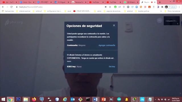 JITSI MEET CLASE 02 : CREAR REUNION EN DESKTOP O LAPTOP смотреть онлайн
