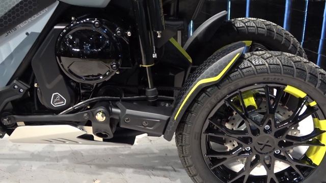 The new 2022 X QOODER 450cc amazing scooter walkaround at EICMA 2021 смотреть онлайн