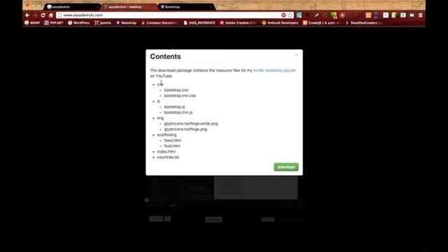 Twitter Bootstrap Update смотреть онлайн