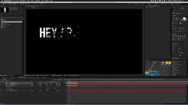 Tutorial 37: Glitch Text 02 смотреть онлайн