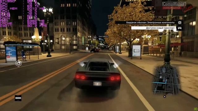Watch Dogs: Bad Blood - Asus GTX950 - i5 4460 - тест на FPS смотреть онлайн