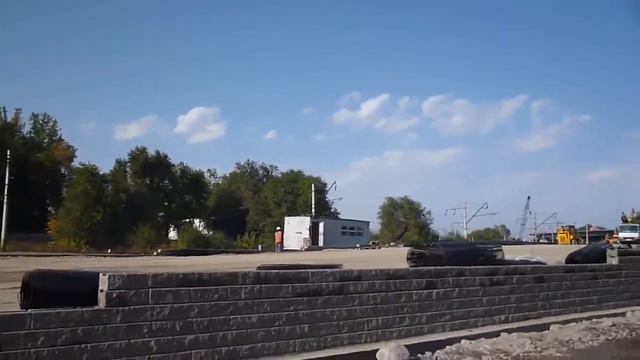 Новый Мост Строительство моста по Суюнбая 03 10 2014 смотреть онлайн