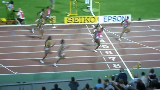 IAAF 100m women 13 9 09 Carmelita Jeter thessaloniki-greece смотреть онлайн