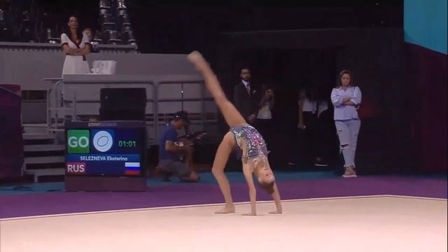 Ekaterina Selezneva (RUS) 2019 World Challenge Cup Cluj-Napoca | AA Hoop смотреть онлайн