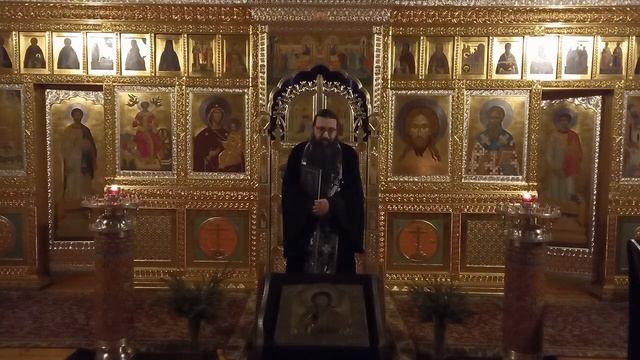 Вечер первого дня поста. Покаяние - перемена себя изнутри. Заповеди Божии и таблица Менделеева. смотреть онлайн