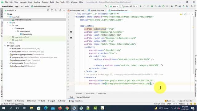 How To Implement Admob Interstitial Ads Android Studio смотреть онлайн