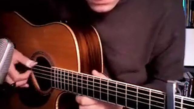 How to play "Hope" (Acoustic guitar piece in open D) + Tablature смотреть онлайн