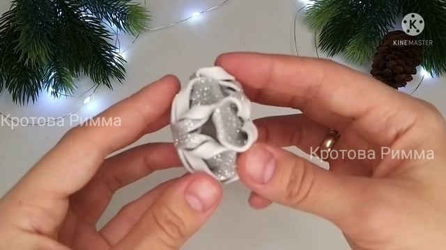 Новогодние игрушки из глиттерного фоамирана, легко и просто!! Glitter foam ornaments, Glitter foam смотреть онлайн