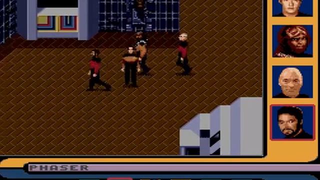 Star Trek: The Next Generation: Echoes From the Past (Mega Drive) смотреть онлайн