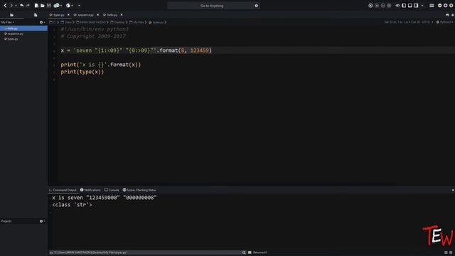 Python 3 Data Types - String Type (fstring) - Numeric Types | Programming Tutorial For Beginners смотреть онлайн