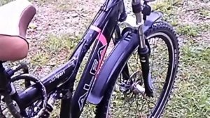 Самодельный велосипед с мотором от бензокосы