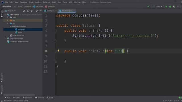 Java Programming - 29 | Function Overloading | Tamil смотреть онлайн