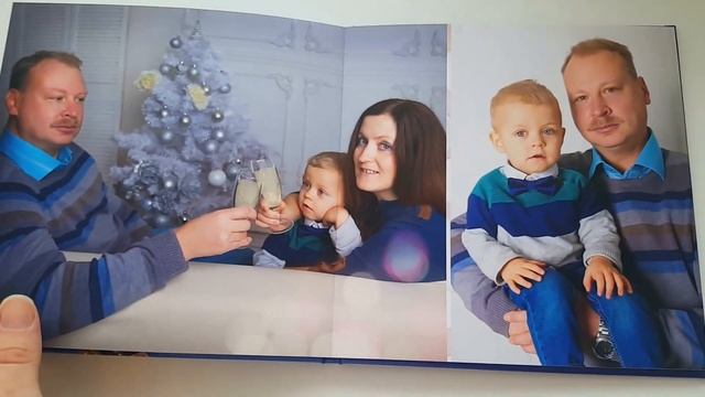 Премиум фотокнига 20*20 (10 разв) - фотограф Елена Менюшина смотреть онлайн