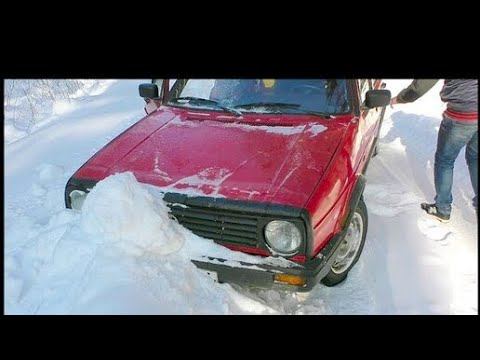 Жесть !!! Андрюху учим ездить на Машине / Съехал в кювет смотреть онлайн