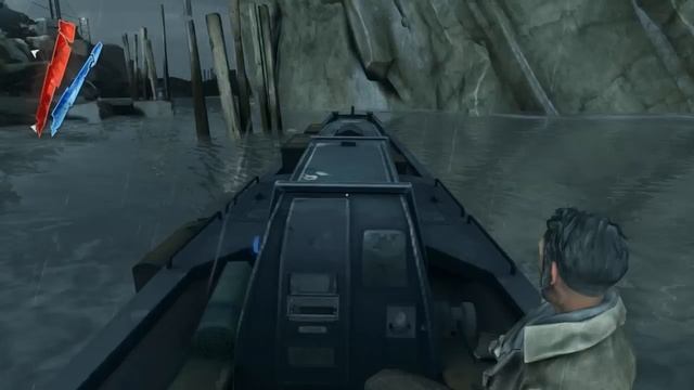 Dishonored-Samuel uses his psychic powers in an attempt to drown Corvo смотреть онлайн