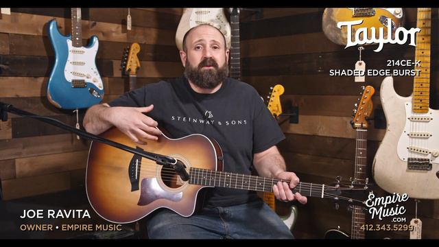 Taylor 214ce-K Shaded EdgeBurst - EMPIRE MUSIC смотреть онлайн