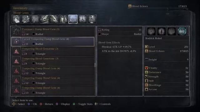 Lower Pthumeru Cursed Gem Hunt (Unexpected Fire Gem) - Bloodborne смотреть онлайн