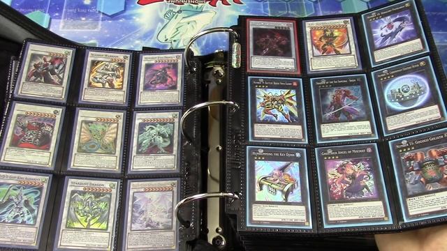 "BIGGEST YUGIOH BINDER EVER?" MASSIVE YUGIOH CARD COLLECTION BINDER STARTER DECK BOX OPENING! смотреть онлайн