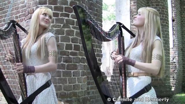 GAME OF THRONES Theme (Harp Twins) Electric Harp