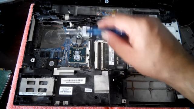 Hp Probook 4520s разборка и чистка ноутбука смотреть онлайн