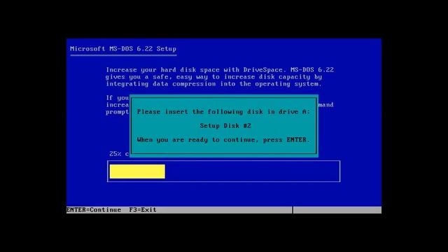 Install MS Dos 6 22 on Oracle Virtual Box смотреть онлайн