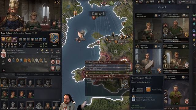 Let's Play Crusader Kings III - Count of Anjou - Part 54 смотреть онлайн