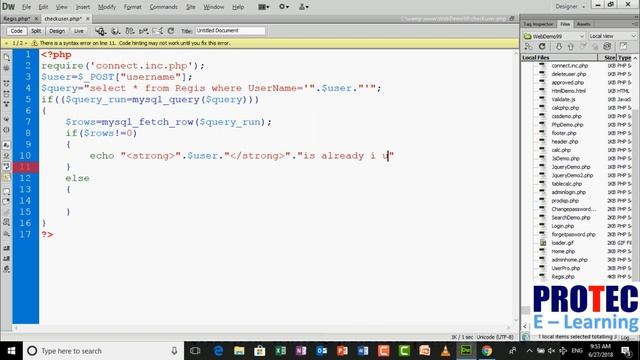 PHP with MySQL Check User Availability Through Ajax | Asheesh Kumar смотреть онлайн
