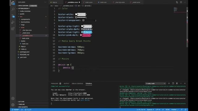 Sass and Responsive Design - E-commerce: Lesson 2 смотреть онлайн