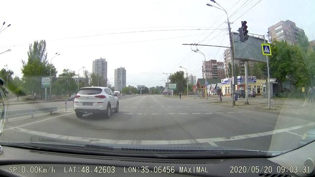 Проезд на запрещающий сигнал светофора AE4496KX