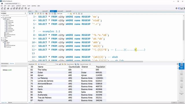SQL - ΜΑΘΗΜΑ 1.4 - ΤΑΙΡΙΑΣΜΑ ΣΥΜΒΟΛΟΣΕΙΡΩΝ - Μέρος 3 από 5 - REGEXP 2/4 смотреть онлайн
