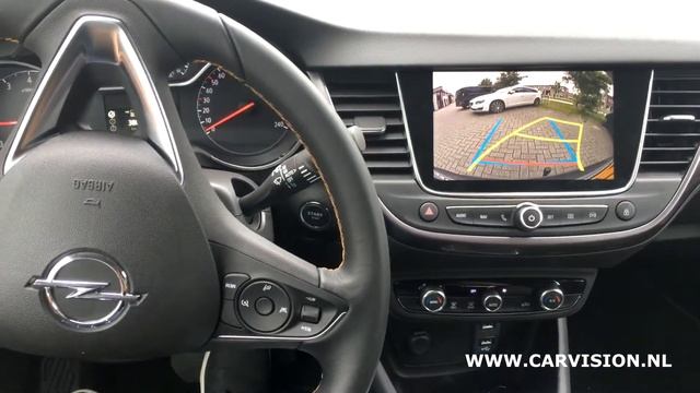 Opel Crossland / Grandland NAVI 5.0 intellilink - aftermarket camera solution - CarVision interface смотреть онлайн