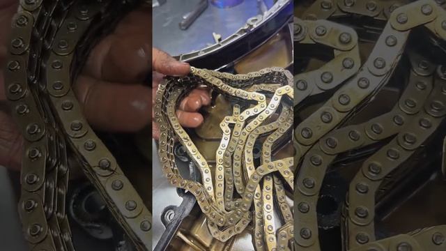 Растянута цепь грм Porsche Cayenne смотреть онлайн