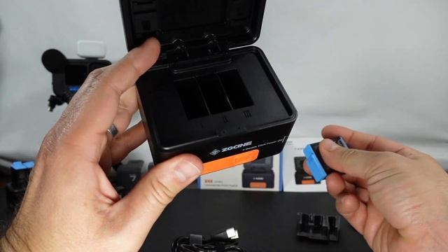 Portable Wireless Battery Charger for GoPro | ZGCINE PS-G10 смотреть онлайн